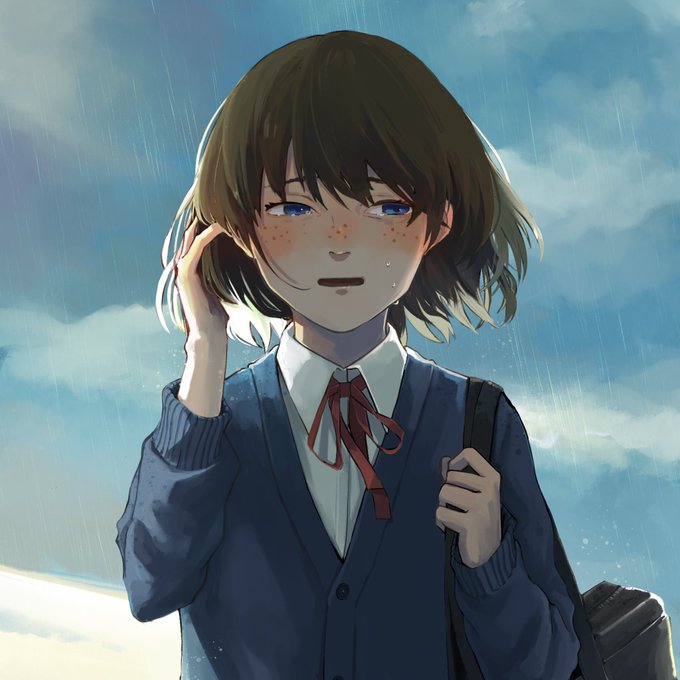 そばかす女子のtwitterイラスト検索結果