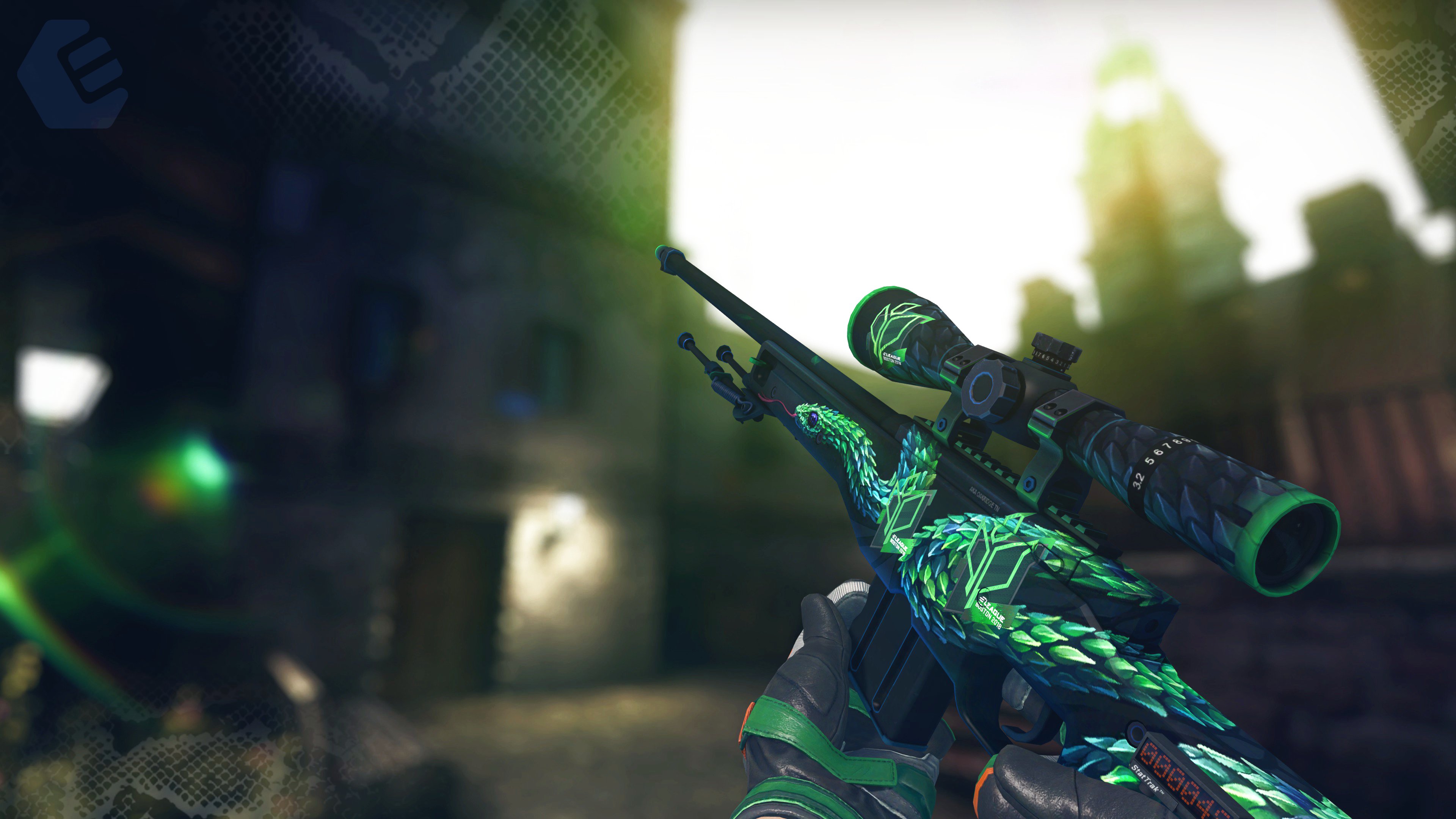 EnzymCS on X: Pt2: 1: AWP, Atheris (ST FN) w/ 4x Sprout (Holo) 1/20  (lowest float ST) 2: SCAR-20