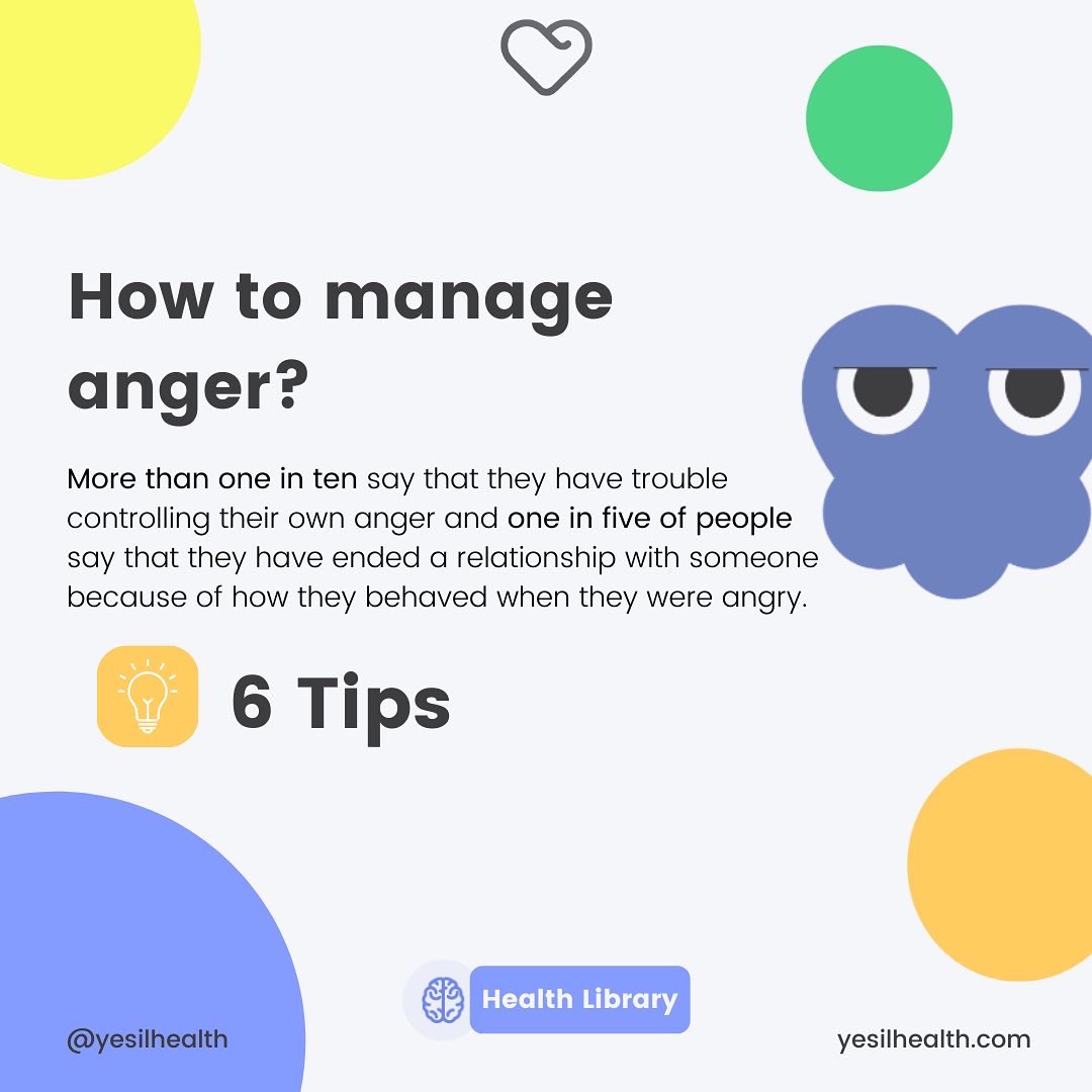 YesilHealth's tweet image. How to manage anger? | Health Library

Here are 6 useful tips to manage anger ! 

Analyze and manage your health with Yesil health!

💚 Follow us for more!

Read more: yesilhealth.com/anger-manageme…

#anger #management #howtoimprove #yesilhealth #healthlibrary