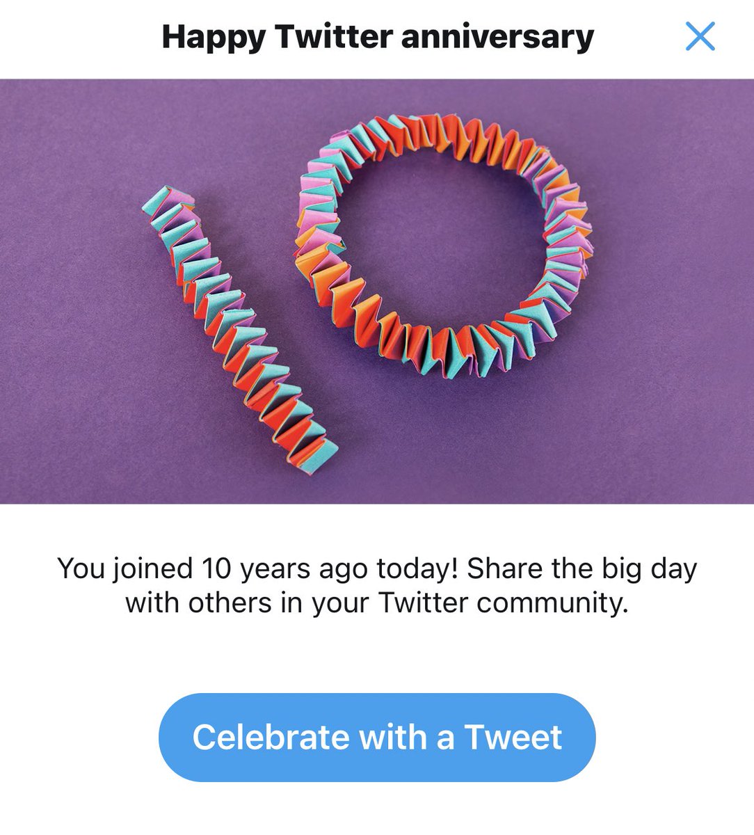 WibblyWaffle's tweet photo. So this happened. Happy 10 years on Twitter 🥳 and sorry for not using you a lot in the latter half of the past decade! 😅 https://t.co/XASwh4XBkv
