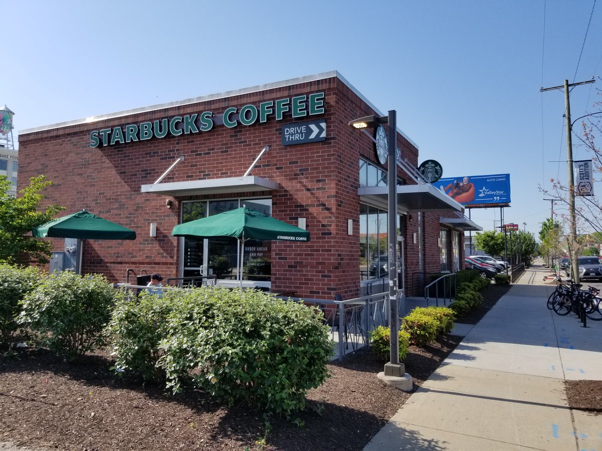 kylemmoore1990's tweet image. Supported unionizing baristas today at the Arthur Ashe Starbucks in Richmond, VA. Put up my &quot;Union Strong&quot; note on the community board next to a Bernie flyer for #UnityFest. #Virginia