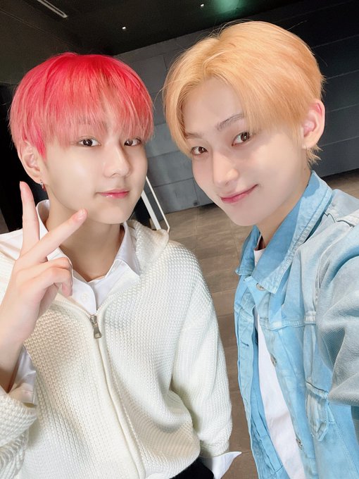 Enhypenジョンウォンが赤髪 ソヌが金髪に ポケッズのイメチェンをチェック Nomnomkiyow