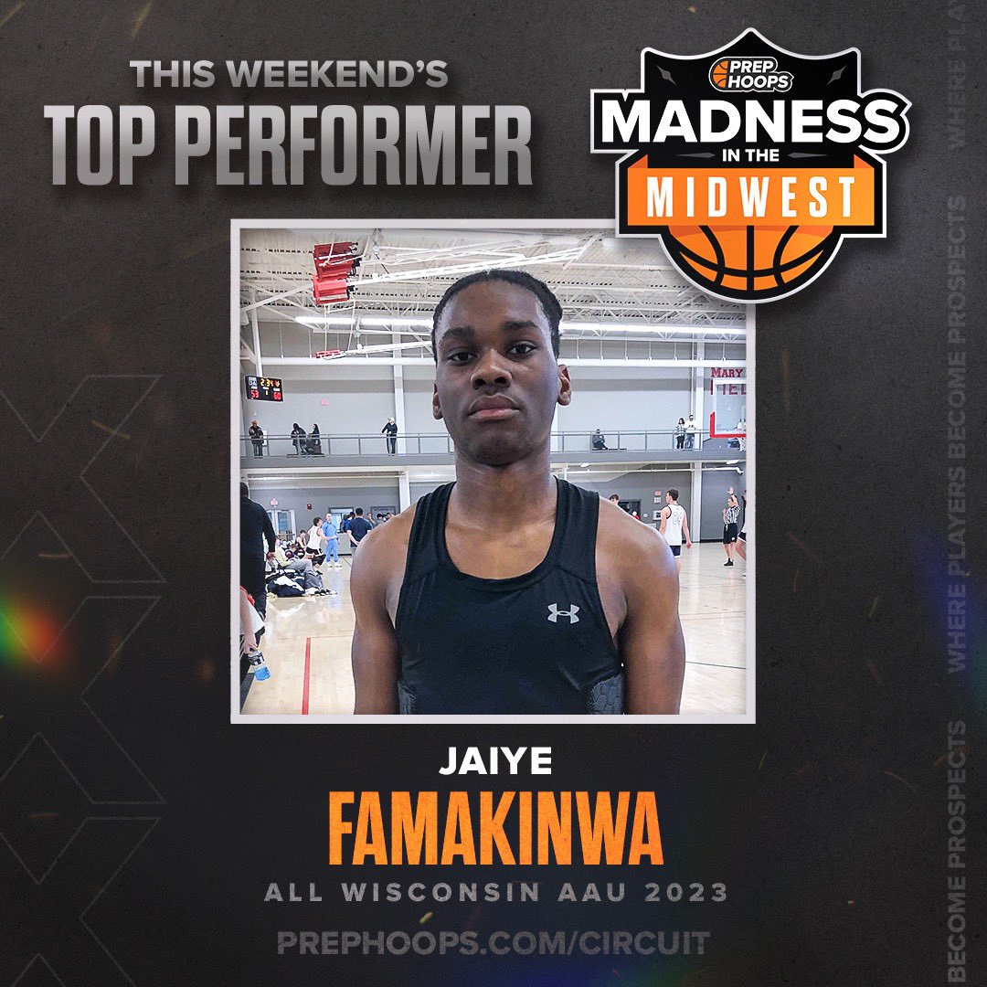 🚨 𝗧𝗢𝗣 𝗣𝗘𝗥𝗙𝗢𝗥𝗠𝗘𝗥𝗦

Day 3 is here! These athletes are making an impact early. 

✍️ #PHMadnessInTheMidwest 

<a href="/HopsonEliteBB/">Hopson Elite Basketball Club 📚🏆</a> <a href="/WiscoAcademy/">Wisconsin Academy</a>