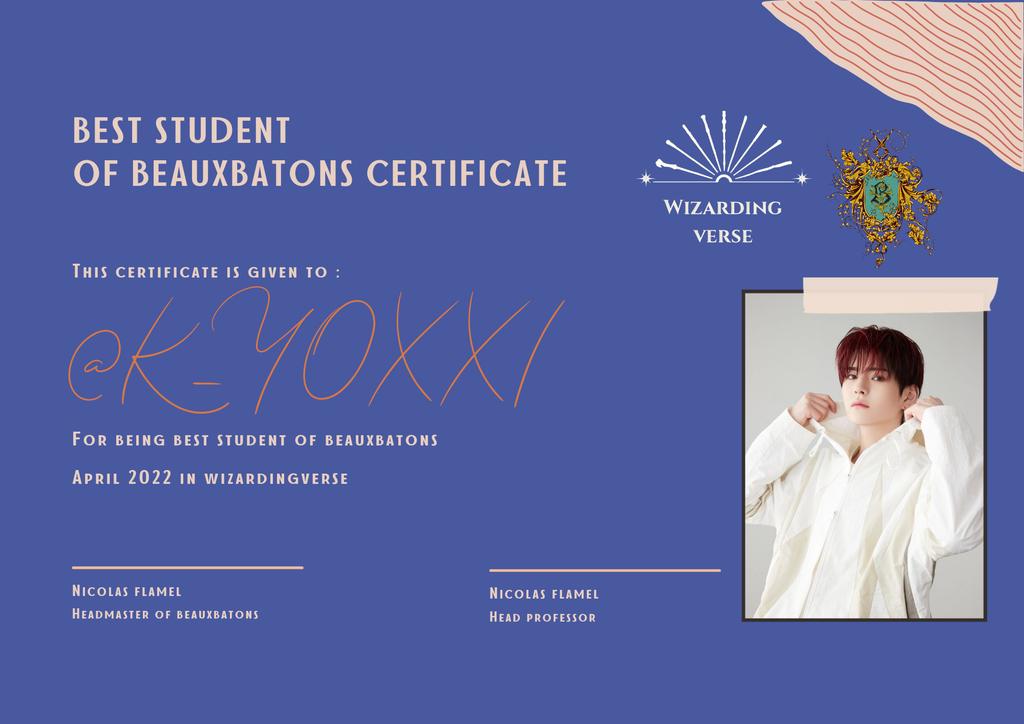 wizardingverse's tweet photo. ✨ Best Student Of Each School April 2022

Congratulations everyone! You did really well, and thank you for working hard!

+ @heavby https://t.co/ecx1HiOplz