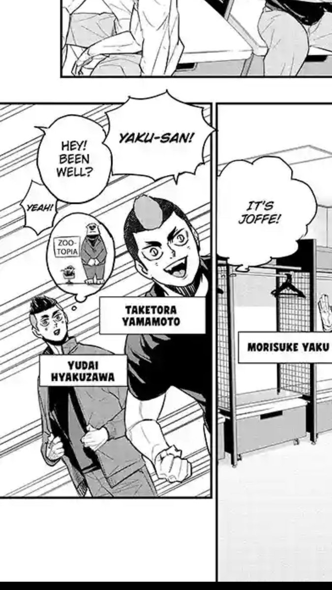 One of many thing i really love about Haikyuu's storytelling is how Furudate sensei use character's monologue or simple conversations to explain their personality to readers!

Also love Zootopia reference 😭✨ 