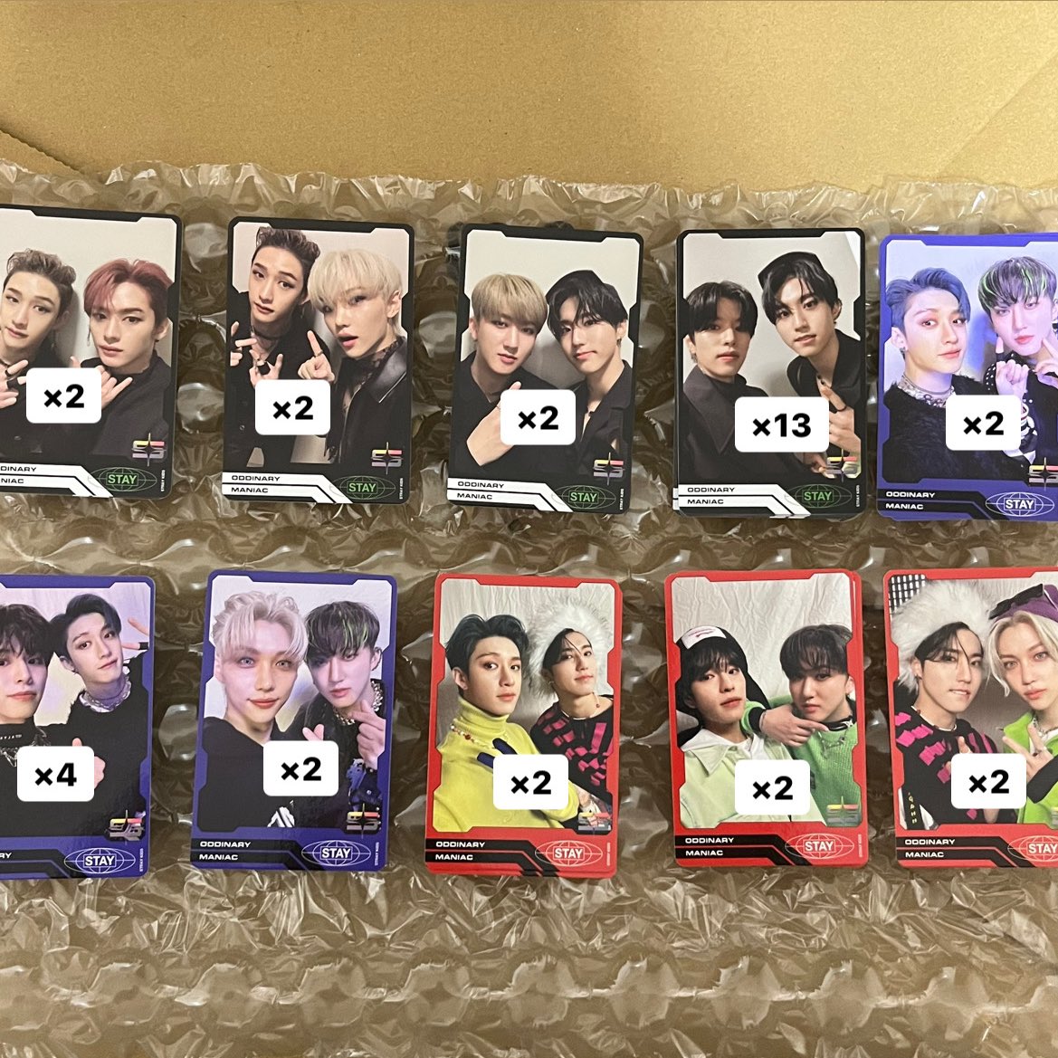 mj___woo's tweet photo. stray kids スキズ 交換 店舗特典 

譲→スンミン ハンジソン チャンビン バンチャン フィリックス リノ

求→ アイエン ヒョンジン

まとめて・条件の良い方優先させていただきます。

#ODDINARY #ODDINARY交換 https://t.co/bE8lIFSkt1