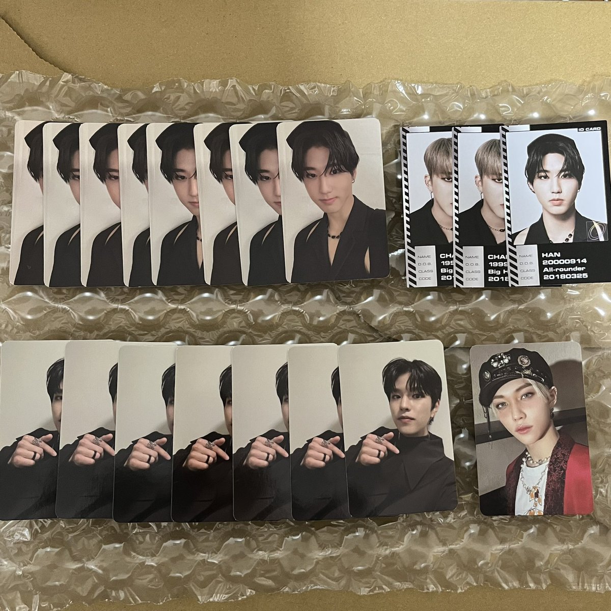 mj___woo's tweet photo. stray kids スキズ 交換 店舗特典 

譲→スンミン ハンジソン チャンビン バンチャン フィリックス リノ

求→ アイエン ヒョンジン

まとめて・条件の良い方優先させていただきます。

#ODDINARY #ODDINARY交換 https://t.co/bE8lIFSkt1