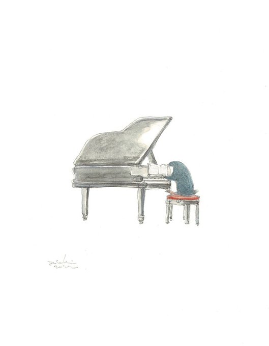 「grand piano shirt」 illustration images(Latest)