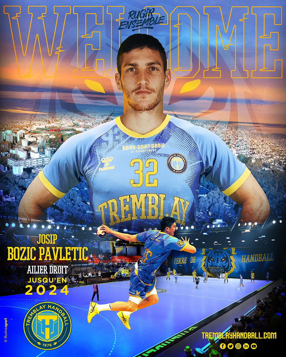 #JosipBozicPavletic is coming to France @TremblayHB!๐
The very experienced RW, who has been playing for CRO NT, Nexe, Zagreb, Goppingen and Eurofarm will display his skills in one of the best leagues in the World where he signed 2-year contract๐ช๐ช
#ZeppelinTeam