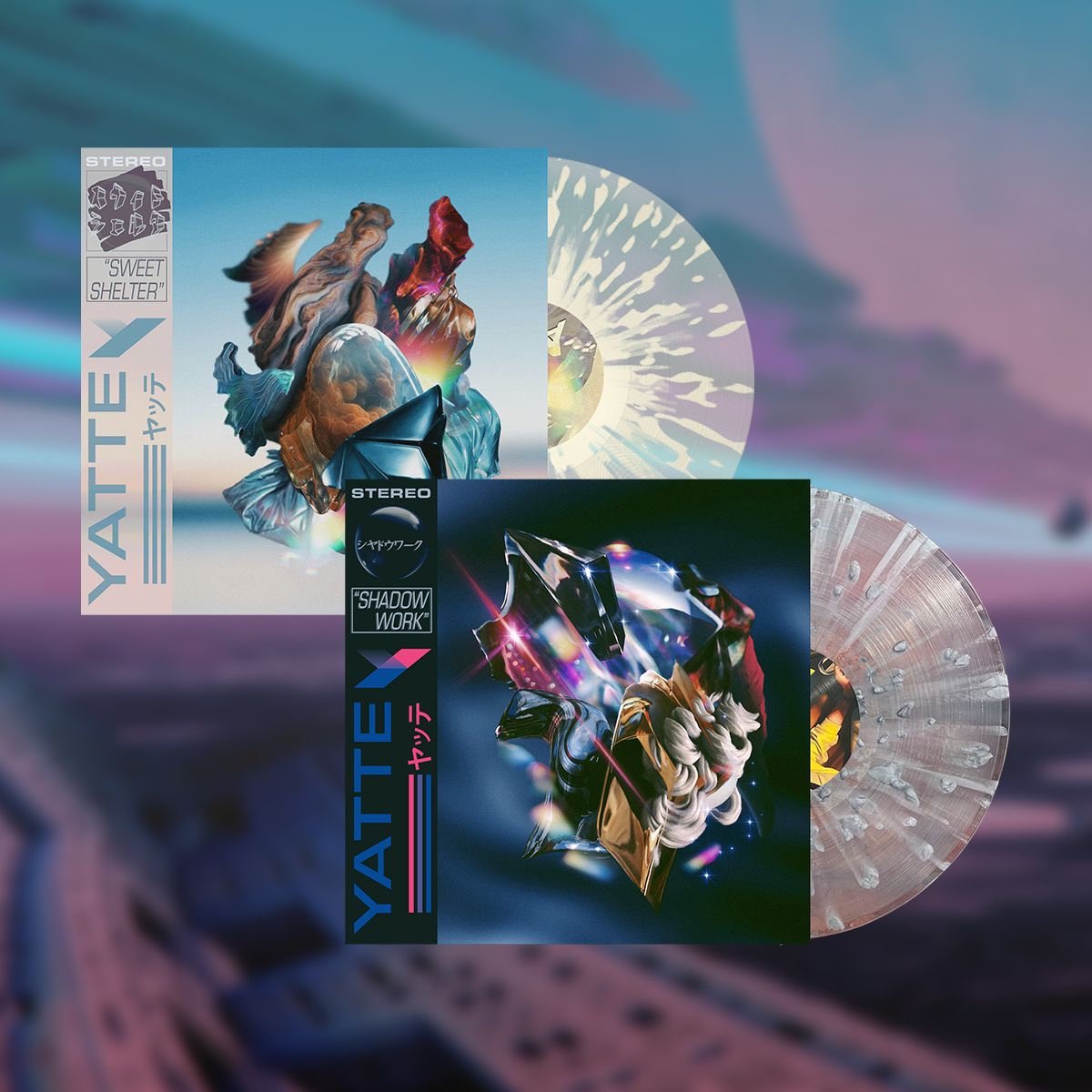 TimeSlaveRec's tweet photo. We’re getting pretty low on vinyl copies of ‘Shadow Work’ & ‘Sweet Shelter’ by @yatte_world - Grab them while stock lasts 🏃🏻
https://t.co/kcLjux7mWG
#yatte #vinyl #timeslaverecordings https://t.co/ZCiPTUaxrb