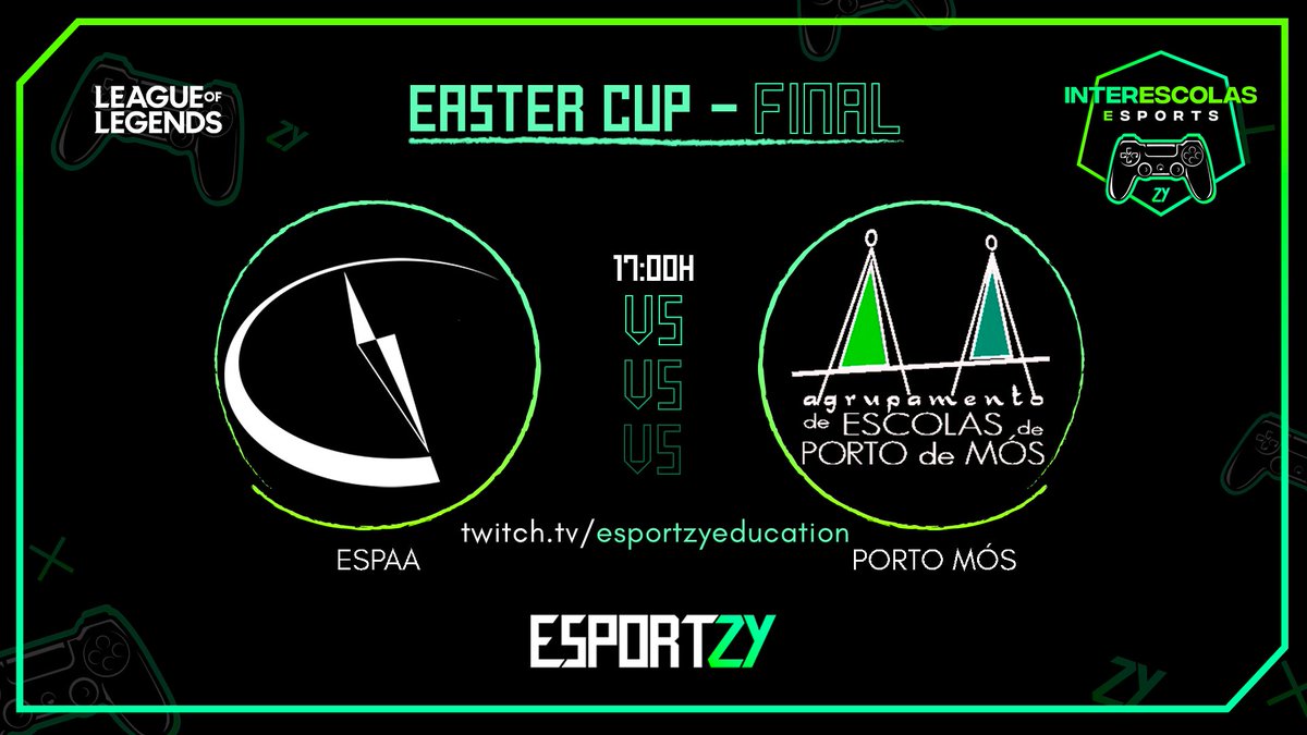interescolasdot's tweet photo. Final está definida!

#ESPAA vs #PORTOMÓS

https://t.co/qu0FRzf23O

@Zemo_lol @Fabiinyo https://t.co/3gw3CcG2fz