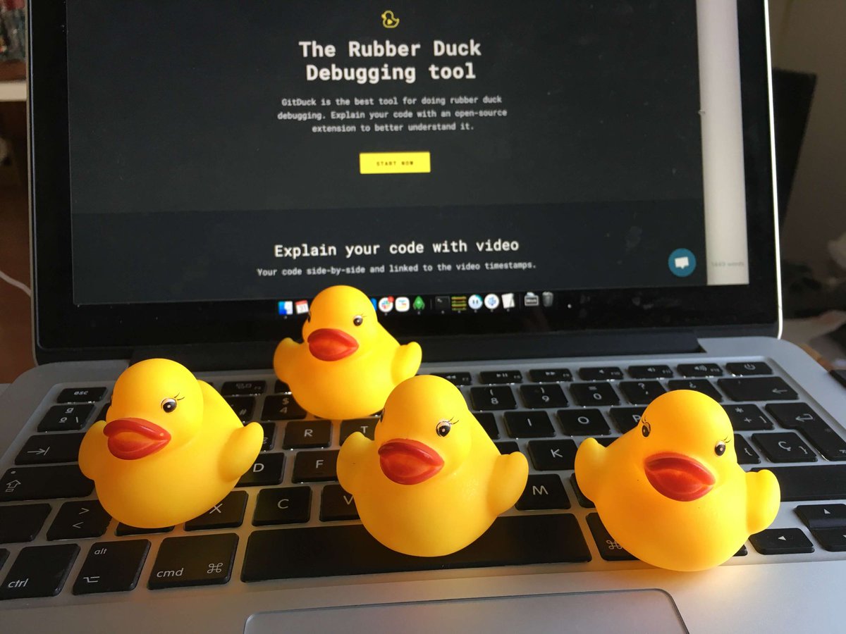 ahmed_aljabri's tweet photo. في كتاب The Pragmatic Programmer اورد المؤلف طريقة لل Debugging عن طريق التحدث لبطة مطاطية تضعها امامك و تشرح لها ما تريد فعله ثم تشرح لها الكود سطرا سطرا. المقصد هو ان تتحدث الى نفسك كشخص آخر منتقد و تختبر منطقك هل هو سليم و مقنع؟ وذلك قبل ان تبرر اي مشكلة لاحقا لمديرك مثلا. https://t.co/4BnjzoaZR2