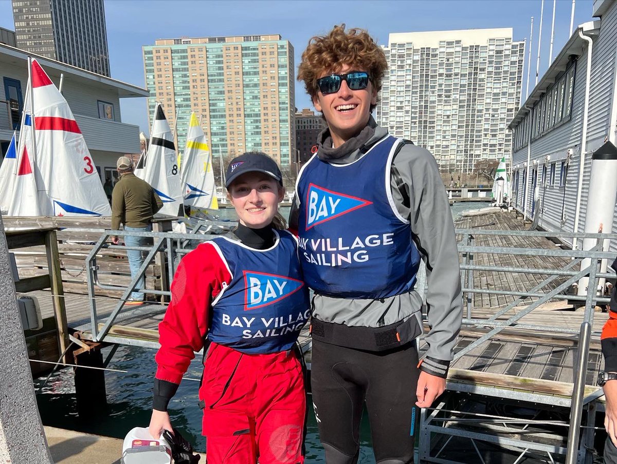 Bay🚀Sailing on Lake Michigan right now for Day 2 of Mallory Qualifier. Top 4 teams move on to San Diego in June. Razor thin margins…SAIL FAST BAY! <a href="/BayAthletics/">Bay Athletics</a> <a href="/BaySchoolsOH/">Bay Village Schools</a> <a href="/Bayrockets/">Bay Rockets Association</a> <a href="/Foundry216/">THE FOUNDRY CLE</a>