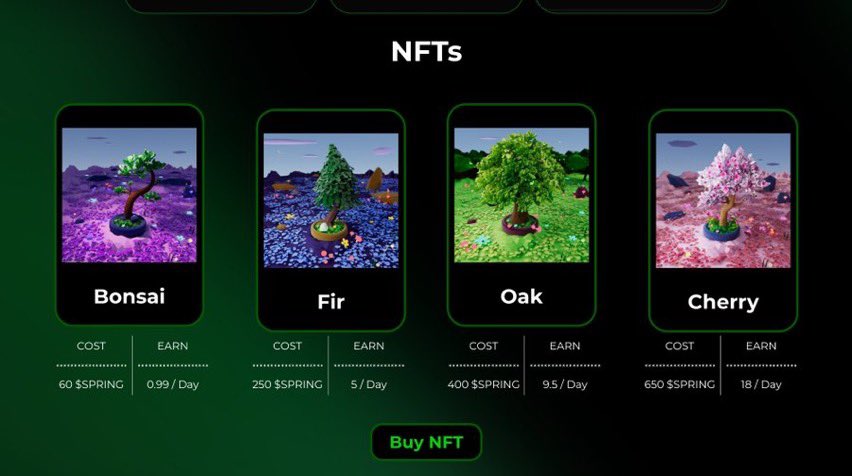 J_Gleisinger's tweet photo. So bullish for @spring_nodes, first fork of @polar_nodes! $Polar is already my favorite project but now a chance to get in from launch! 🍃Same devs?? 🍃NFTs with 4 levels +mystery seeds 🍃#AVAX 🍃1st project to implement Polar Guardian System #SpringNodes #Node #DeFi https://t.co/3jz0sFxksC