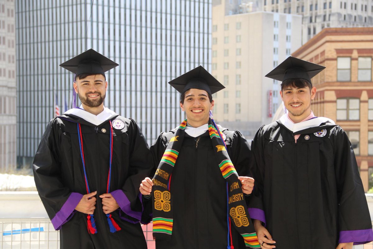 chathammsoccer's tweet photo. Congratulations to Ken, Ryan, and Franco on graduating today!! #RollCougs https://t.co/OBD5NK8eKf