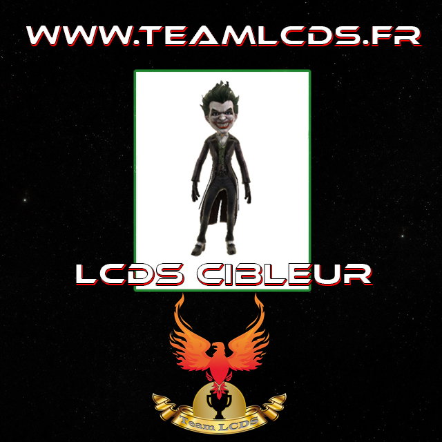 La Team LCDS est heureuse de vous annoncer l'arrivée de LCDS Cibleur, anciennement connu sous le GT de CIBLEUR38.
Pour ce nouveau membre, nous lui souhaitons la bienvenue et félicitations à lui !! 🥳🥳
Qui sera le (ou les prochain(s) ???