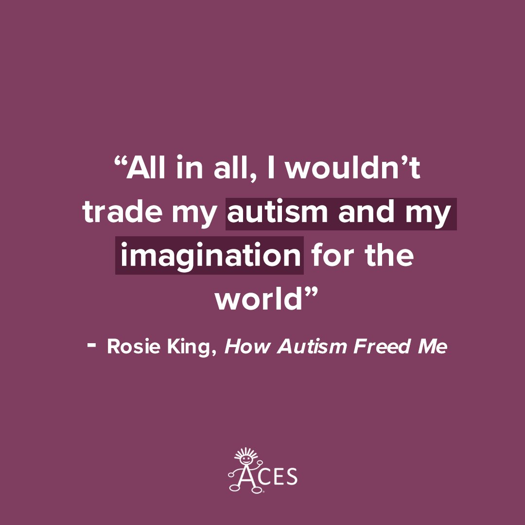 ACESautism's tweet photo. Rosie King's incredible Ted Talk is not one to be missed! Celebrate Autism Acceptance month by learning from this one-of-a-kind individual: https://t.co/SCGsyV14Ra https://t.co/GEElbJ6XDU