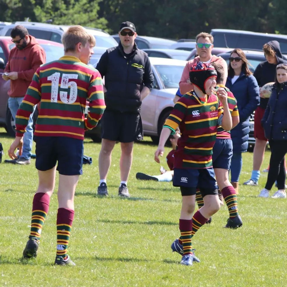 oakespedigrees's tweet photo. Proud of George and the team! 4 wins our of 4! Great end to the season 💪🥰 #rugby #rugbylife  @NorwichRFCYouth @NorwichRFC https://t.co/4AbT0AiYk7