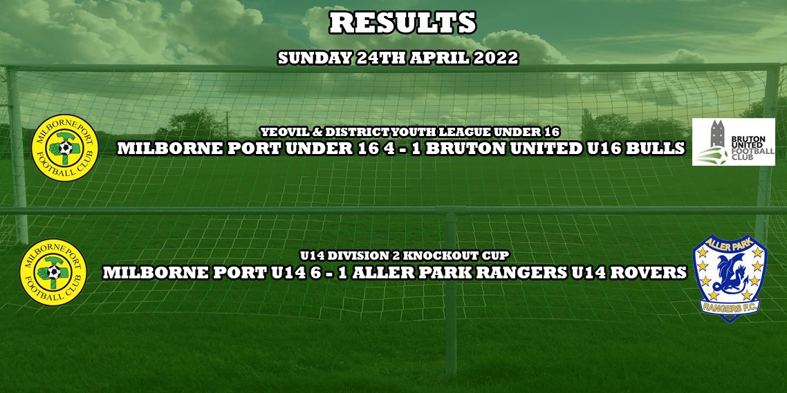 Milborne Port FC on Twitter "Not to be out done by the adult teams