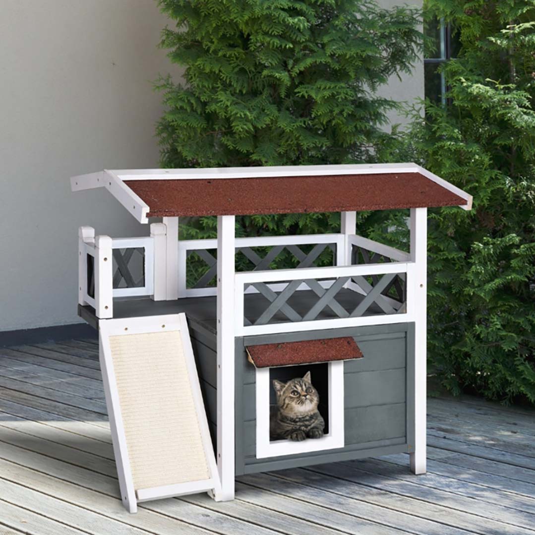 BeAosom's tweet photo. Where are our cat parents at? We're sure your pet will love this two-story house!🐈

#pets #cats #dogs #petsupplies #petssupplies #petaccessories #wooden #woodenfurniture #cathouse #cathouses #petshouse #petsofinsta #petshop #petshoponline #petsfurniture #aosom https://t.co/1gdpDJFjAC