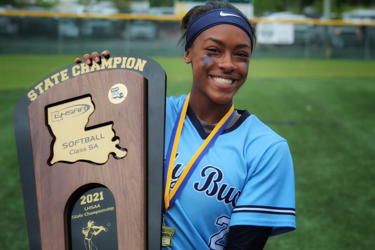 Being a Buc has been the best 4 years of my life. I couldn’t say thank you enough to this program. I am blessed to be apart of this journey and meet such great teammates that’ll always be sisters. Although it is the end of one chapter another is coming. 2 out 💙 Razorback soon ❤️