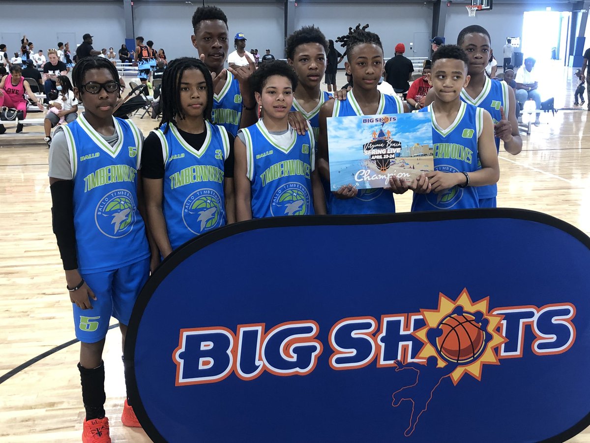 BigShotsGlobal's tweet image. #BigShots #VABeachLive
13u Championship🏆

Champs: Ballo Timberwolves 57
MVP: Rashad Shaw 15pts

Runner Up: CB5 Vikings 36