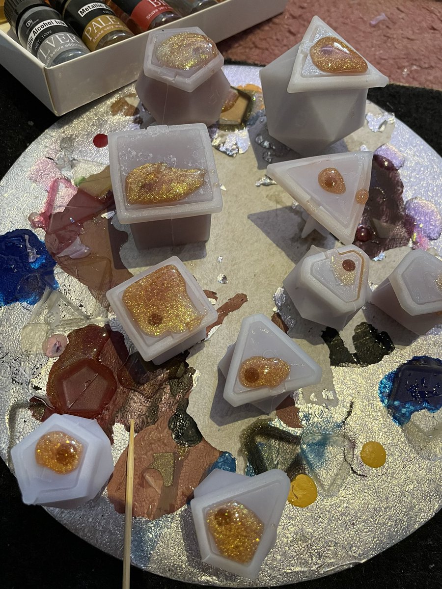 #ooc batch 8 in my quest for Custom Dice