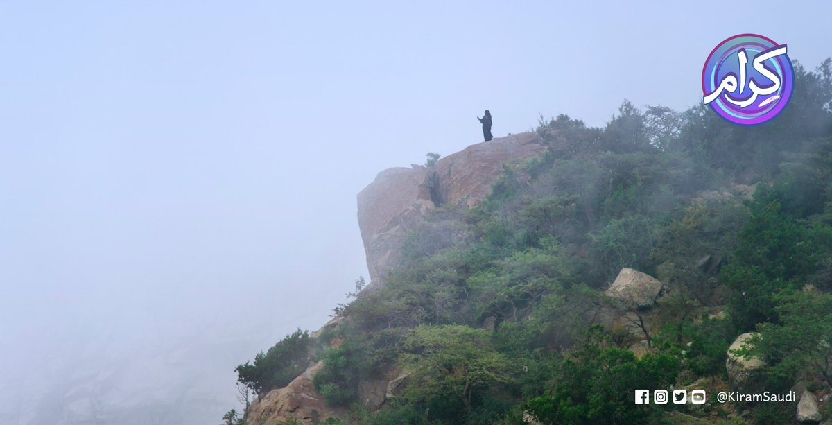 أي جمال يستطيع أن ينافس جمال الجبال والطبيعة الخضراء؟⛰🌳 
#كِرام💜