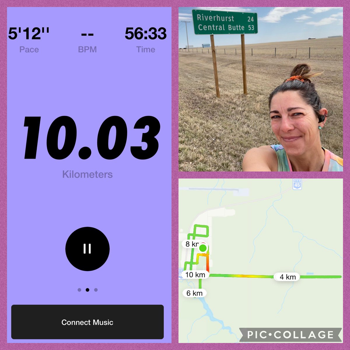 SeCanLauren's tweet photo. FINALLY ☀️ @WinFieldCanada #JourneyForDoMoreAg training #Sunday10K 🏃🏻♀️ One of these days I’m going to run to Riverhurst, maybe I should drop a bike there and continue on to Butte 🤔 🏃🏻♀️ ⛴ 🚴 🍺 #ruralrunner #mentalhealth @domoreag Outdoor Runs > Treadmill x 1000 #SundayFunday https://t.co/7VNIClN7c2