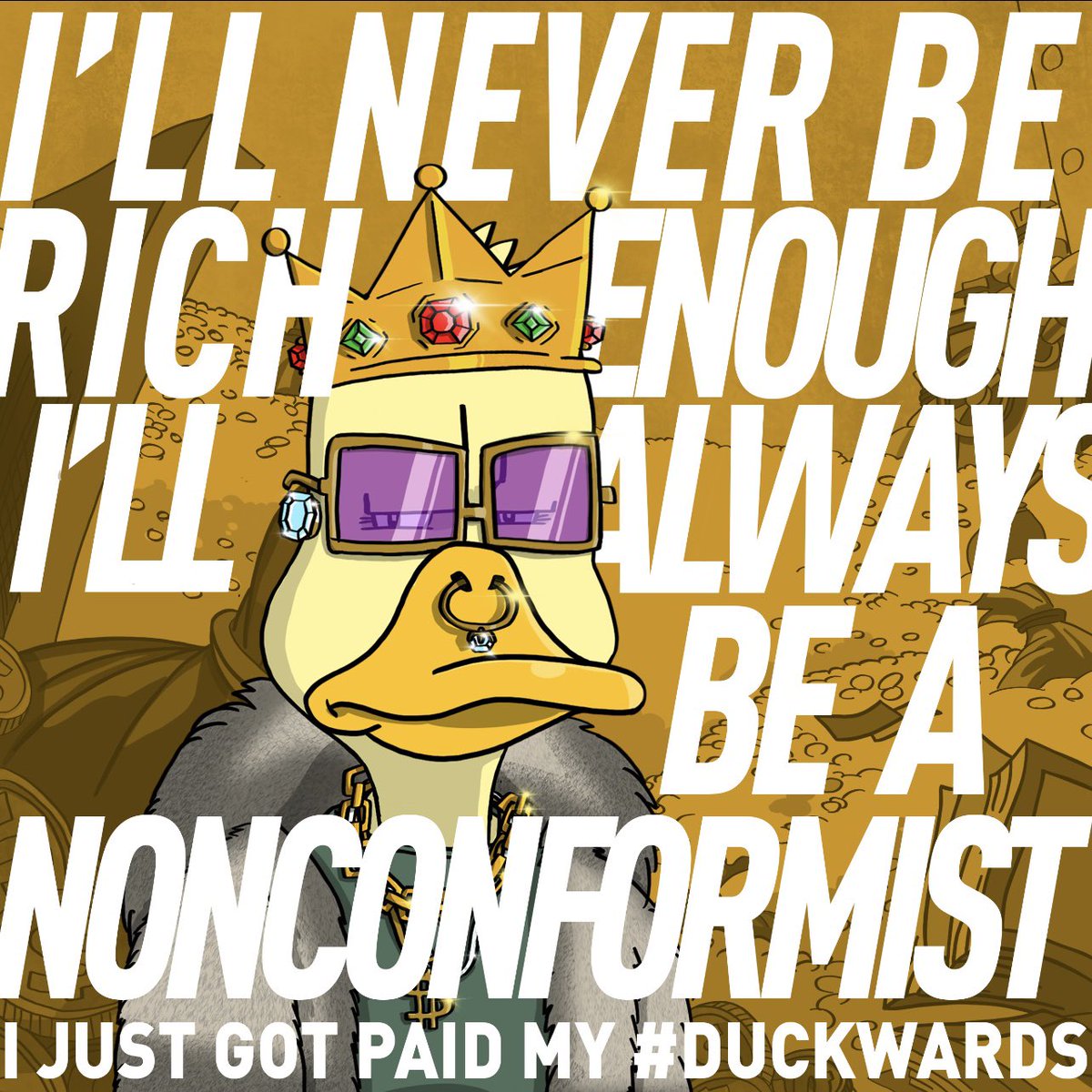 Suprsyn's tweet photo. I also got a fat paycheck from #Duckwards, an amazing incentive for all holders! https://t.co/26nx9HWOTv