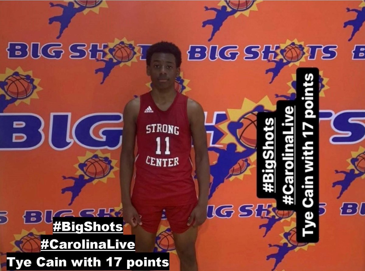 StrongCenter24's tweet photo. Game MVP @Tye_Cain11 at Big Shots #CarolinaLive finishing with 17points. @G_L_MBASKETBALL @StrongCenter23 @StrongCenter4Ex https://t.co/uJ8i0RD6CP