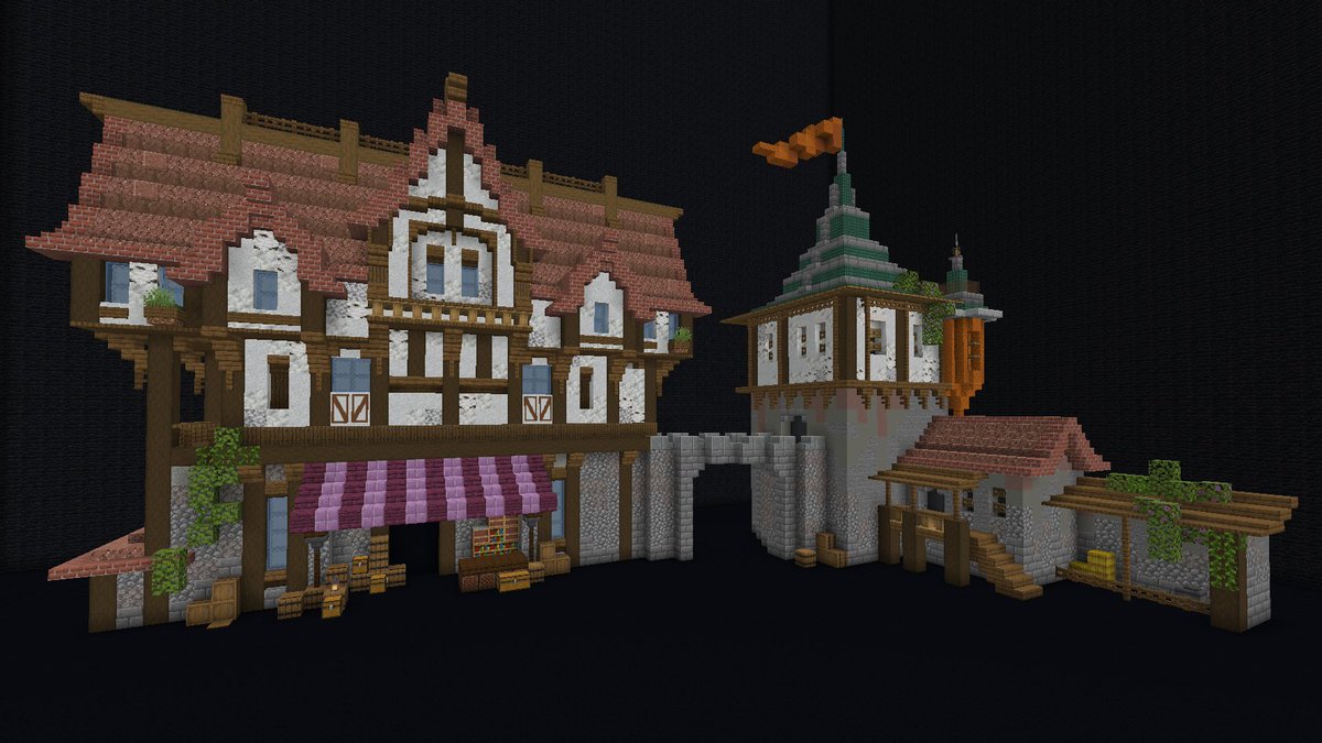 medieval gatehouse ⚔️

#minecraft #minecraft建築コミュ #architecture