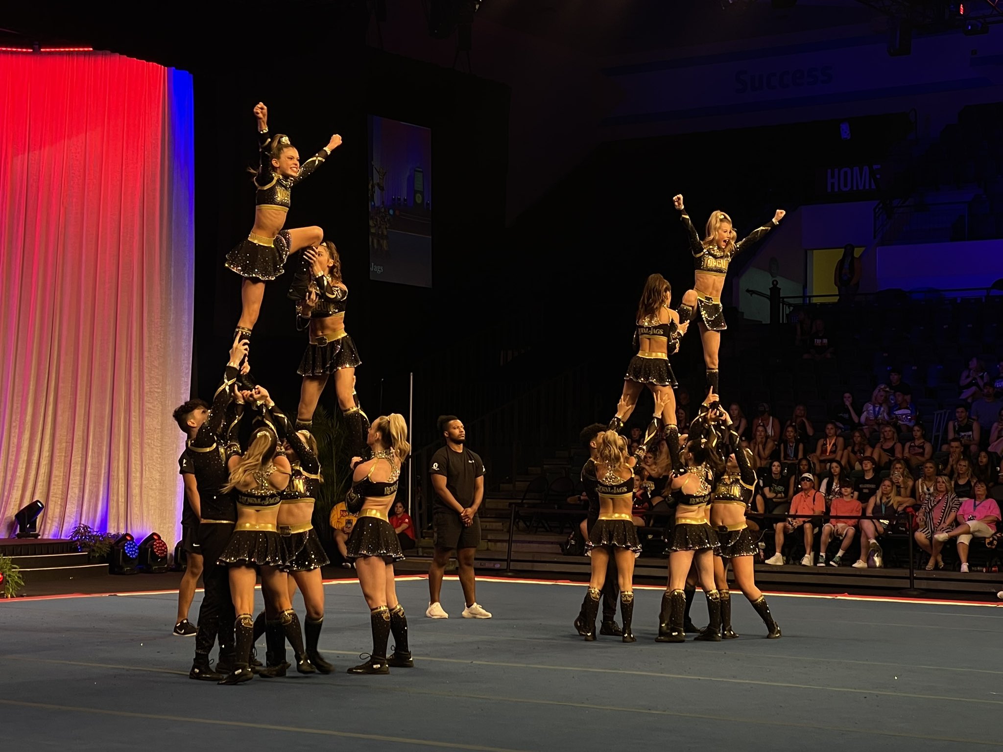 CheerTheory on Twitter "Top Gun All Stars Royal Jags JUST HIT THE