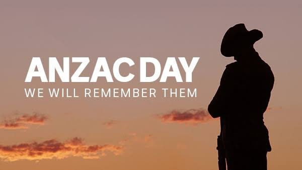 They shall grow not old,
as we that are left grow old;
Age shall not weary them,
nor the years condemn.
At the going down of the sun
and in the morning
We will remember them.

Lest we forget 

 #anzacday #respect #lestweforget