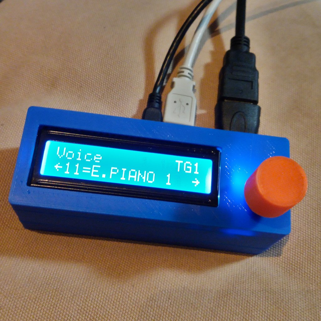 probonopd's tweet image. After a weekend of modeling, lots of trial and error improving design rules for 3D printing: It&apos;s alive! #MiniDexed FM synthesizer. Everything squeezed into the snap-fit case, including a DAC. No screws, no tools for assembly besides a soldering iron. Colors not final. #synthdiy