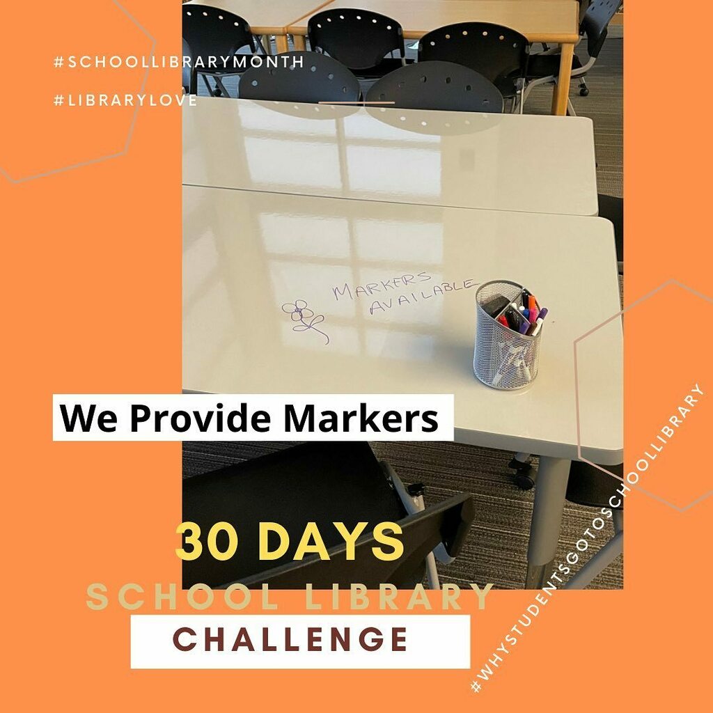 TuckerHSMedia's tweet photo. April 24.
#whystudentsgotoschoollibrary #librarylove #schoollibrarymonth https://t.co/6ikhHY1chD https://t.co/z0plBGIN3a
