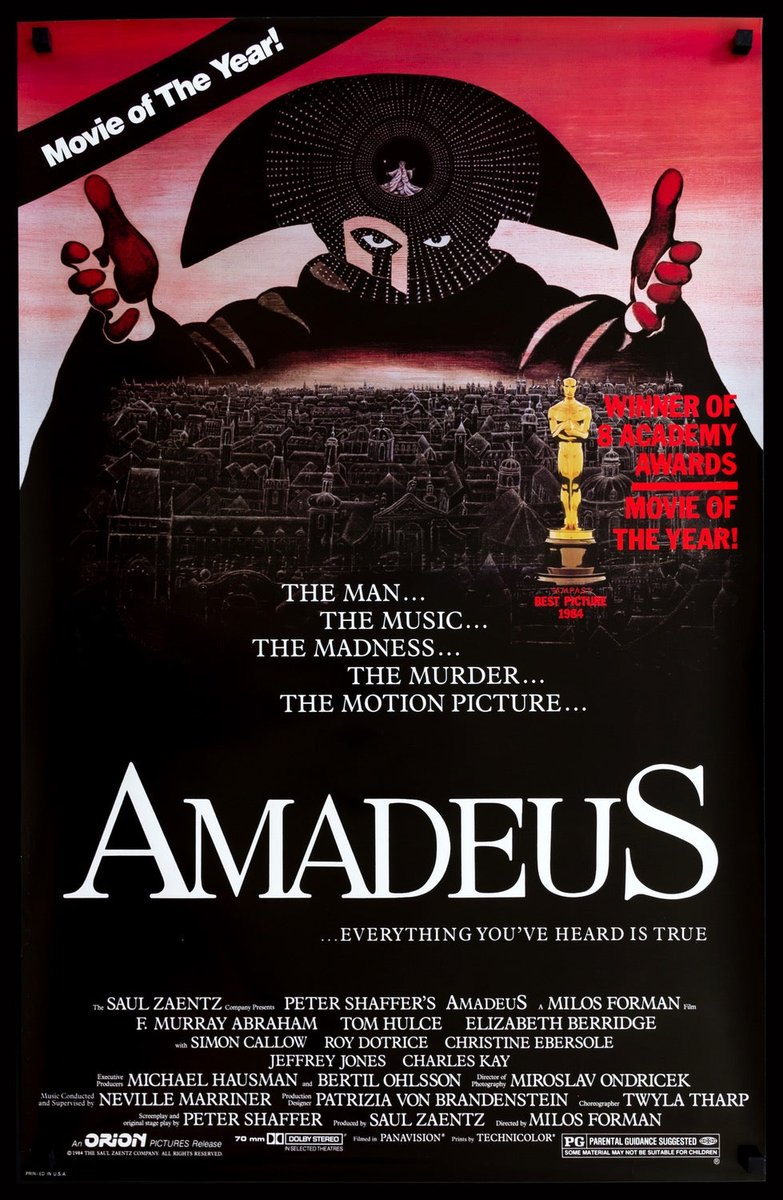 hunterdevolin's tweet photo. Double Feature Ideas (an ongoing thread):

Amadeus (1984) / The Irishman (2019) https://t.co/6DFe8f100a
