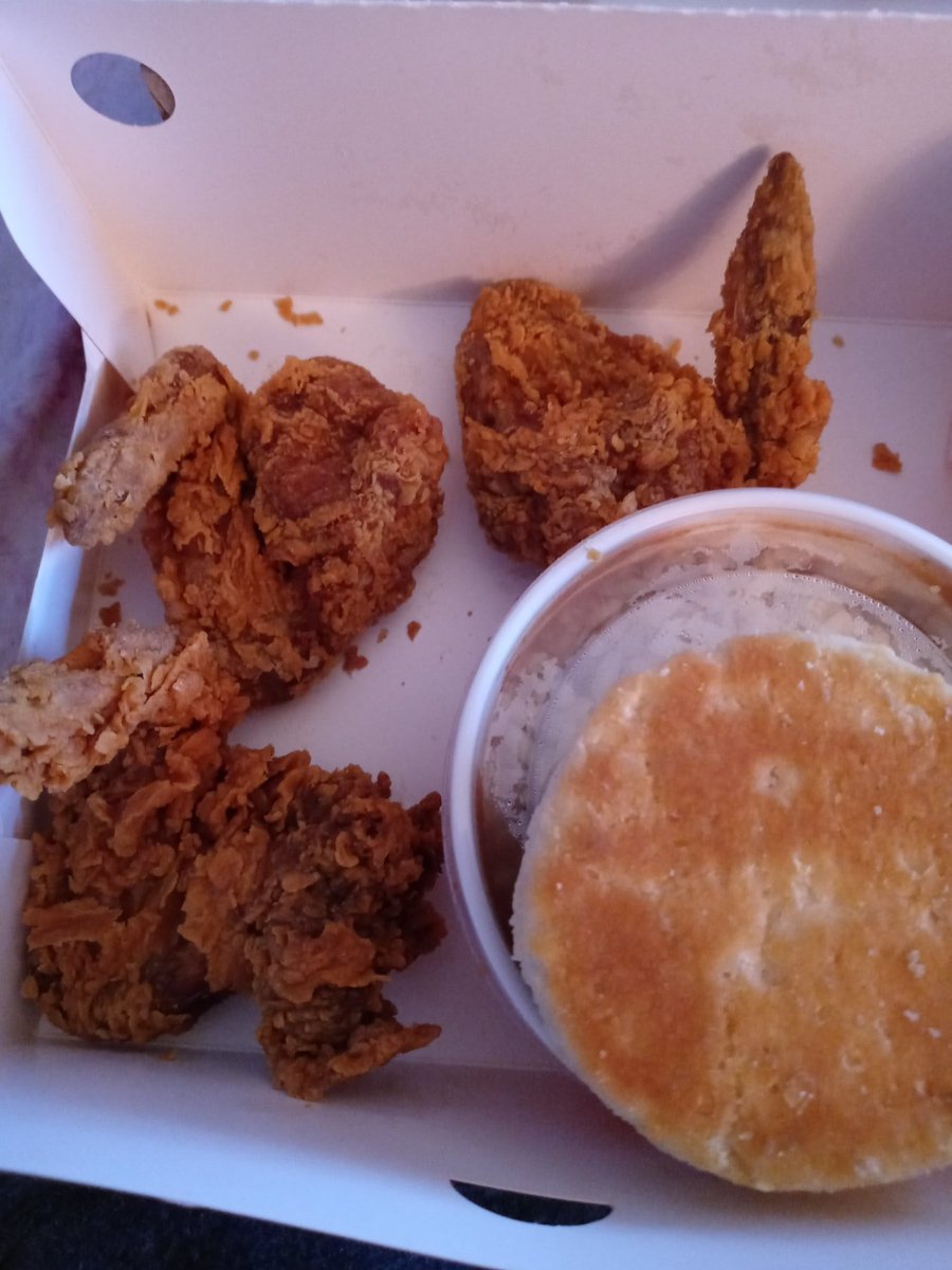 2020Exotica's tweet photo. @Popeyes wassup with these parakeet wings y'all sold me for $8? https://t.co/yT6zfTFqwk