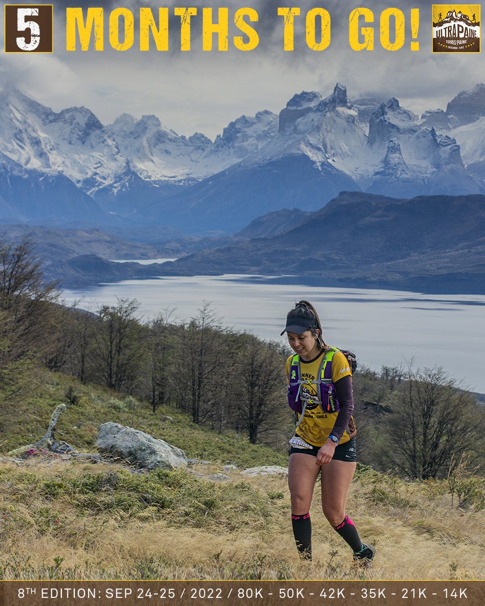 ⏳⚡️ ¡Cinco meses para ULTRA PAINE 2022! ⚡️

🤓 153 días para entrenar 💪🏻🏃🏻‍♀️🏃🏽‍♂️, planificar tu logística 📝 y nutrición 🥑🍝🍌⛽️… y por supuesto para estudiar tu estrategia de carrera 📚♟📈📉.

😀 ¿Ya empezaste?

ultrapaine.com
#UltraPaine #UltraPaine2022 #TrailRunning