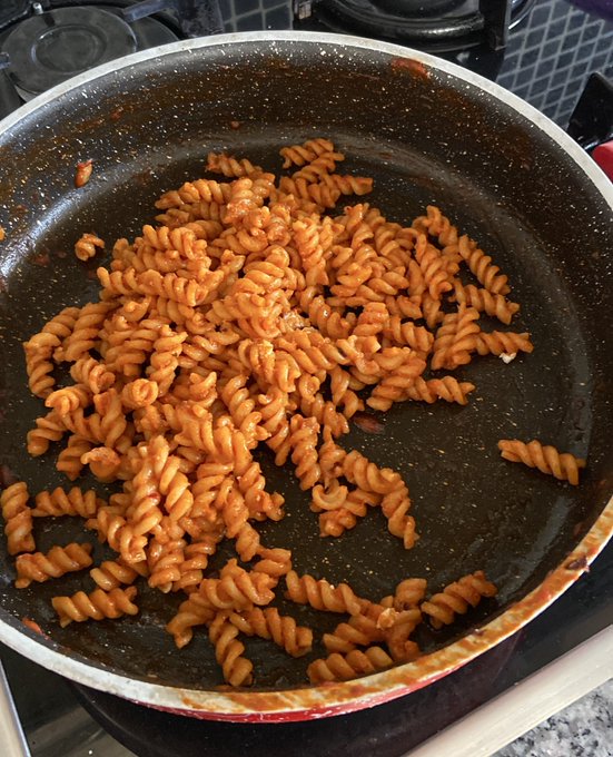 Putting Vodka in pasta has changed my life for the good 😋 YUM https://t.co/hI90oKUN36