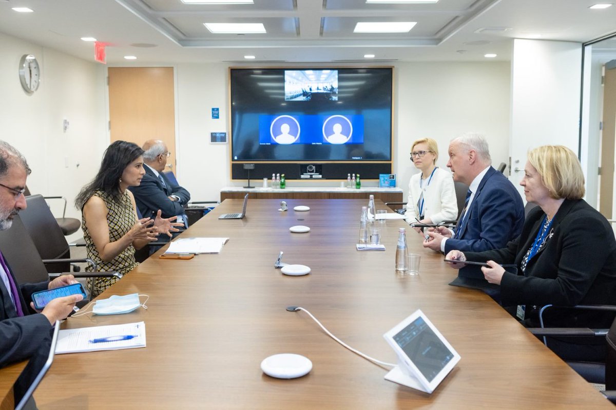 Had an insightful discussion with Central Bank Governor of Finland <a href="/ollirehn/">Olli Rehn</a> on monetary policy, differences in the nature of inflation between the US and Europe, and the global consequences of Russia's invasion of Ukraine.