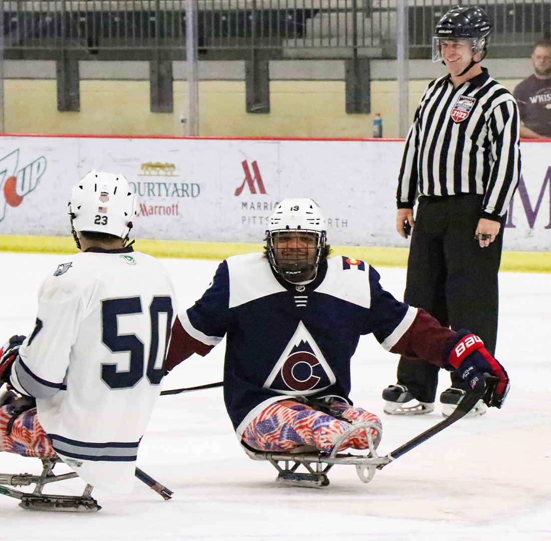 usahockey's tweet photo. We had a few familiar faces in the mix this weekend at the @Toyota- USA Hockey #DisabledFestival! https://t.co/2a08z6aEJO