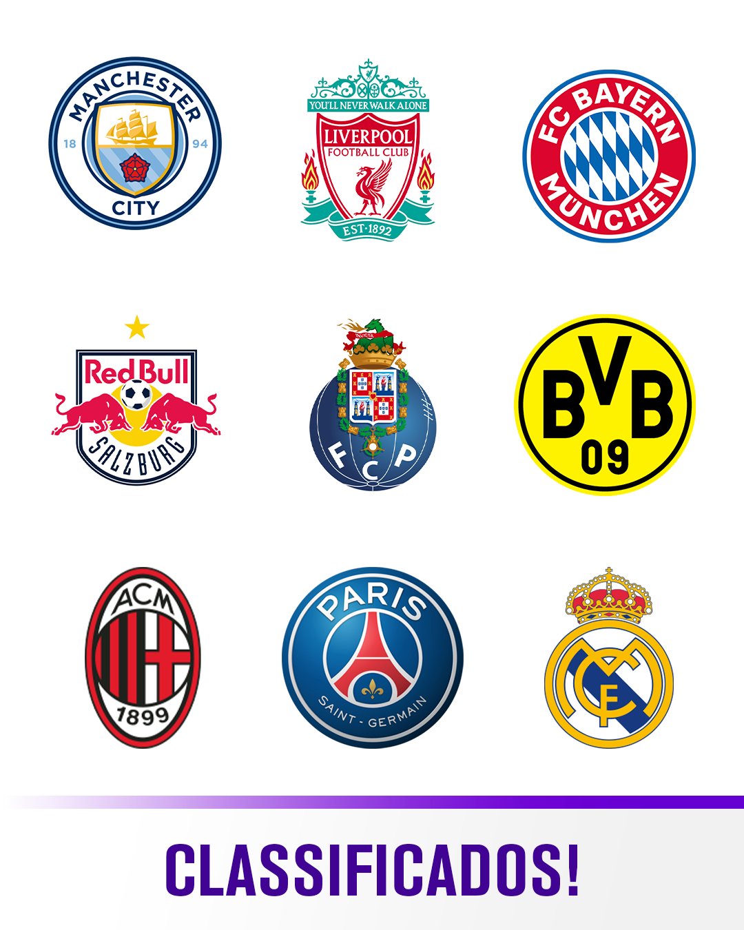 TNT Sports Brasil - HOJE TEM MAIS JOGÃO NA CHAMPIONS LEAGUE! Quais são os  seus palpites para as partidas da maior competição de clubes do mundo?  #CasaDaChampions