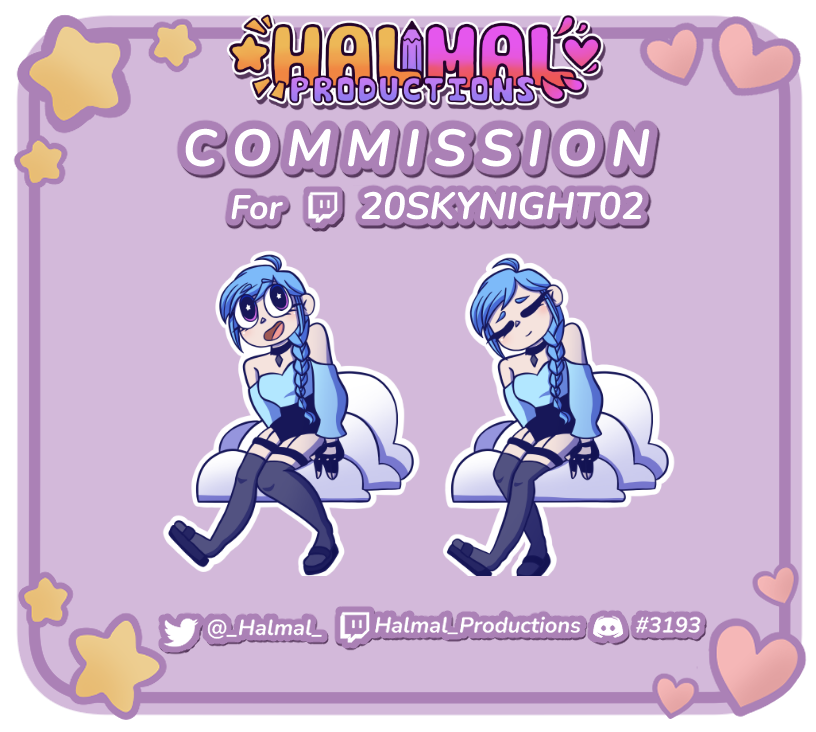 _Halmal_'s tweet image. PNG Commission for @20skynight02 Sky is always fun to draw!