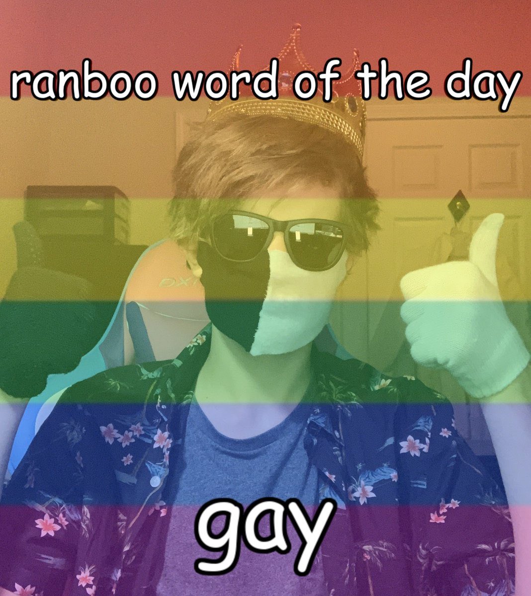 sblakeei's tweet photo. 2020 ranboo: afraid to say the word gay
2022 ranboo: https://t.co/d3f1xEZ8pj