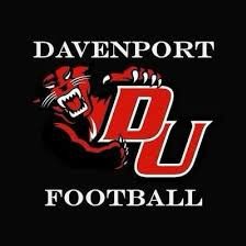 Alex5McLean's tweet photo. After my first camp this spring, I’m excited to announce my first offer from Davenport University. @SparkyMcEwen1 @WR_CoachT @DU_Football https://t.co/3T3MM5ZfcJ