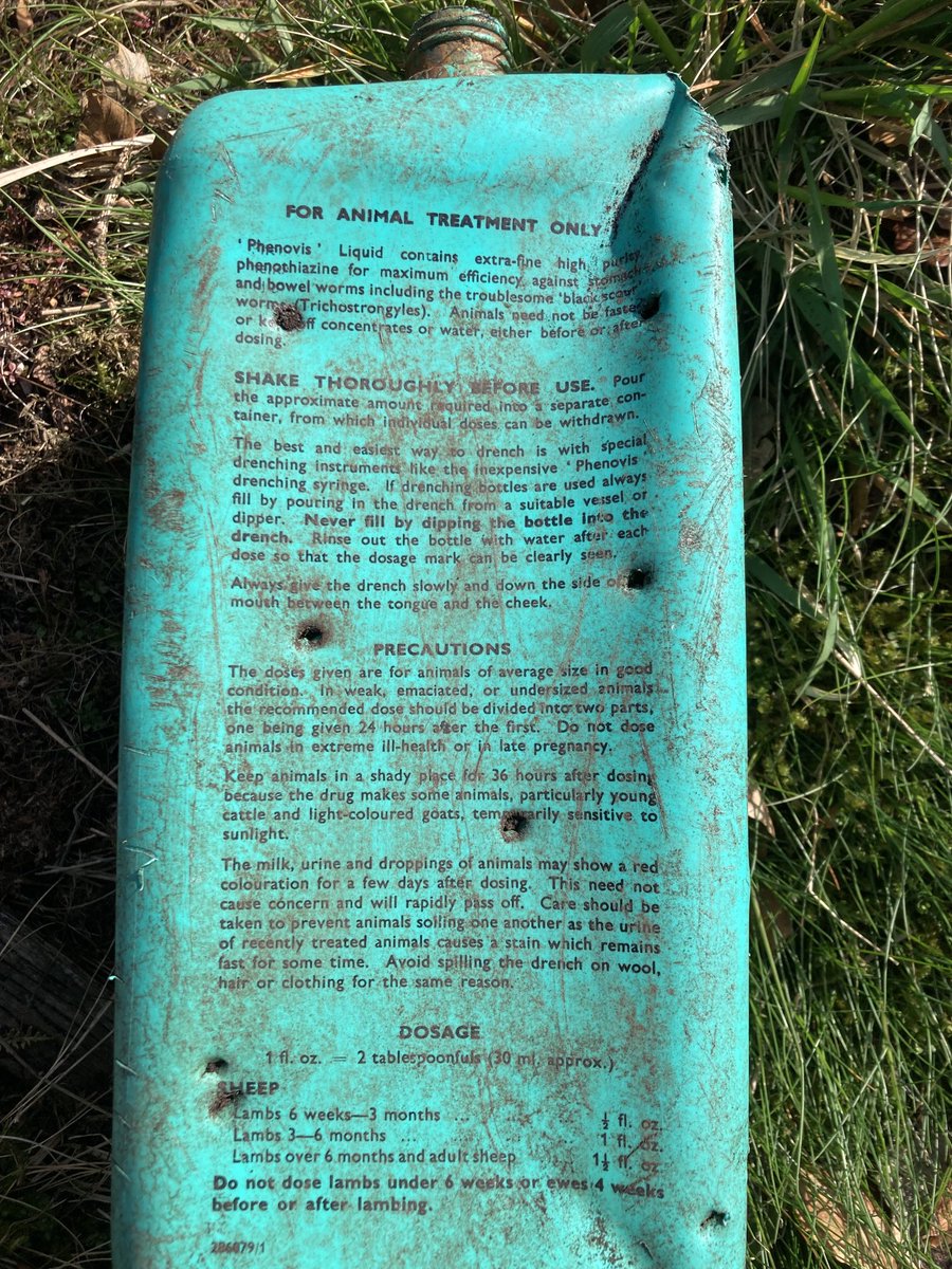 Found this old dose bottle today.
Anyone remember using this?