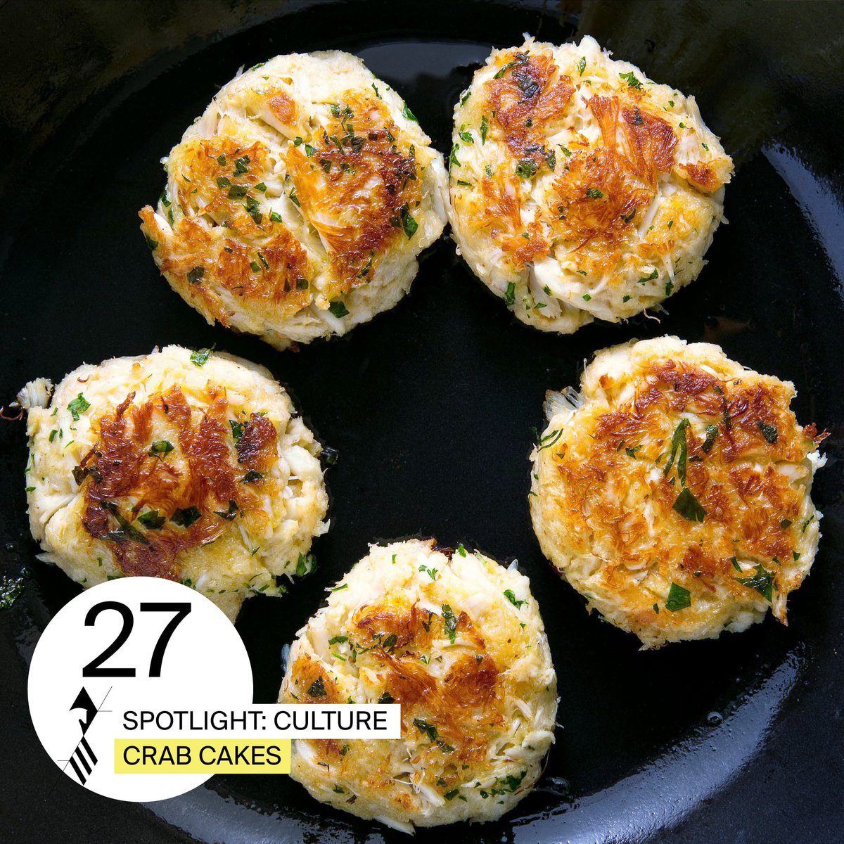 PreaknessStakes's tweet photo. Leading up to #Preakness147 we're shining a spotlight on 47 people, places and moments that make Preakness #SecondToNone and #Baltimore1ST. Spotlight 27 shines on the iconic Baltimore dish, crab cakes! Which restaurant do you think has the best crab cakes in Baltimore? https://t.co/w3aIa3PLfi