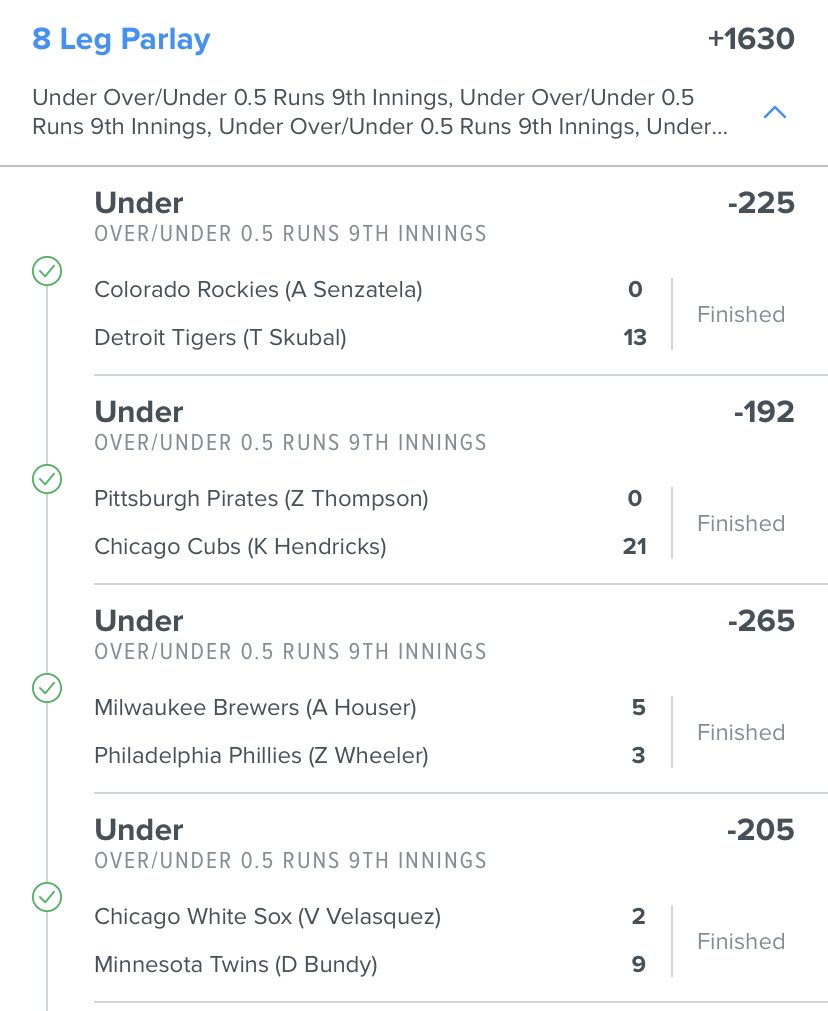 ThreeWagers's tweet image. Hits again. 💰 This time at a +1630. 🤷🏽‍♂️