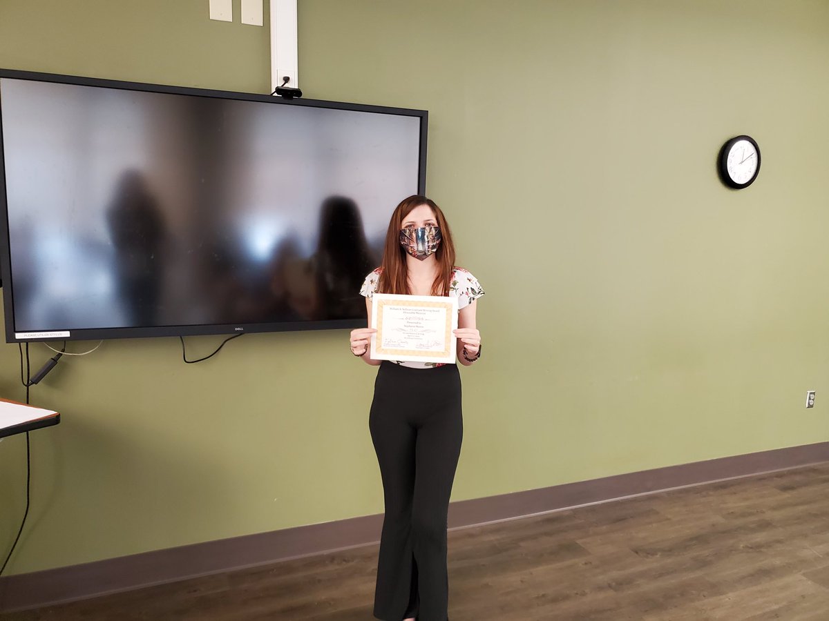 WUEnglish's tweet photo. We'd like to take the time to congratulate the winners and honorable mentions from Winthrop's department’s Scholarship &amp; Awards Ceremony that took place this past Friday. The English department is so proud to have such ambitious and creative students. https://t.co/9bClBGfphH